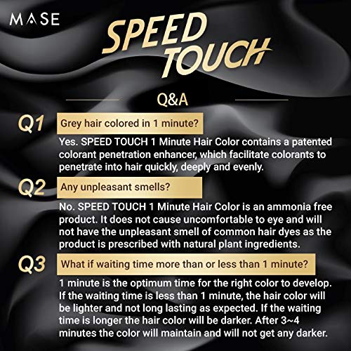 Miniatura 6 de Tinte para el cabello de 10 minutos, vino burdeos, alternativa natural al color de cabello con henna, cobertura gris para mujeres y hombres, sin