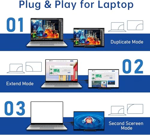 Image of 10.1 Inch Raspberry Pi Screen HDMI Monitor 1024x600 LCD Display 16:9 IPS Screen for Raspberry Pi 5 /4 /3 /2 /B /B+ Win11 /10 /8 /7, Free-Driver, Non-Touch