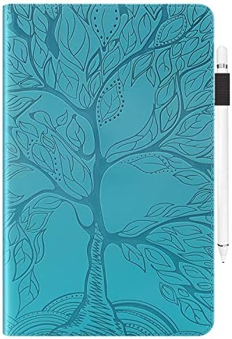 L&Btech Lenovo Tab M10 FHD Plus 10.3'' Case Folio Folding Stand PU Leather Cover with Card Pocket Multi-Angle Viewing, for Lenovo Tab M10 Plus (2nd Gen) TB-X606F/TB-X606X Tablet - Turquoise