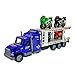 Friction Powered Transporter Truck With 4 Motorcycles Toy For Kids! (colors may vary)