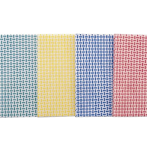 Preisvergleich Produktbild Universaltuch III - grün / weiß - 35 x 40 cm - 10 Stück