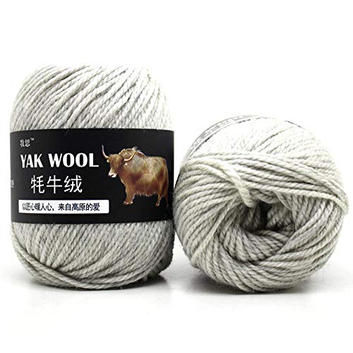 500 g de Punto (Lana Lana Cachemira – Ganchillo Hilo variadas Yak Lana & Niños & merzerisierter Terciopelo para pequeños y proyectos Manualidades Tejer Ganchillo