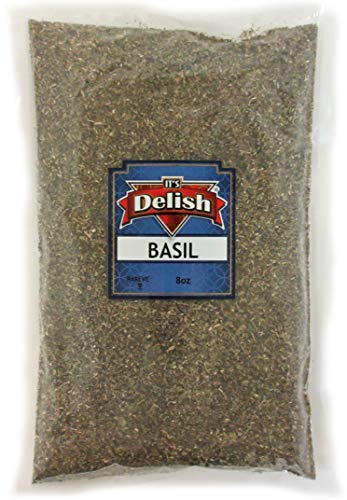 Dried Basil Leaves by Its Delish (8 Oz)