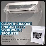 ERRECOM Cleaning Kit for Air Conditioners, includes Clima-Net (1 L), A/C Filter and Evaporator Cleaner, A/C Cleaning Cover Bag, BIO-Alkaline (1 L), Alkaline Condenser Cleaner, Gloves - Image 3