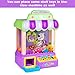 FUN LITTLE TOYS Mini Claw Machine Game Toy with Light and Sounds, Electronic Claw Toy Candy Grabber Machine for Kids Birthday Gifts, 10 Capsules