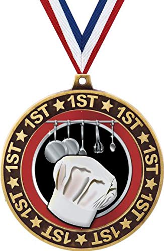 Cooking 1st Place Perimeter Medal Gold, 2.75