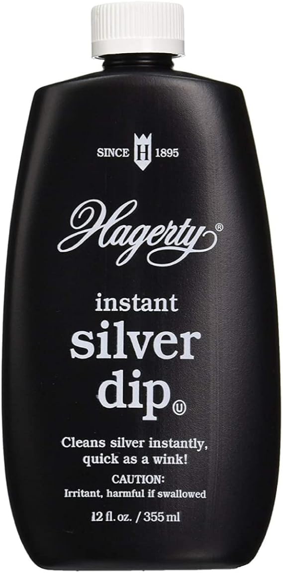 Hagerty Instant Silver Dip Silver Cleaner and Heavy