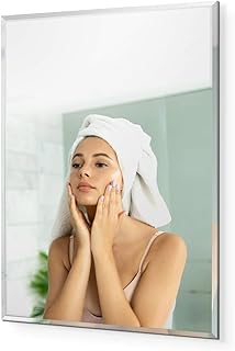 Fab Glass and Mirror Custom Mirror Panels Cut to Size - 1/4” Thick Custo...