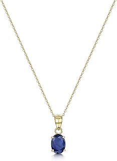 Sapphire - Yellow Gold / Necklaces 