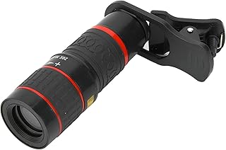 20X Telephoto Lens for Smartphone with HD Optical Accurate Dimming, Universal Phone Clip for Sports Bird Watching