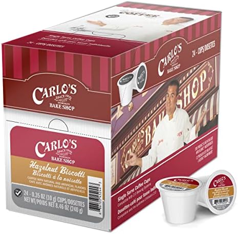 Cake Boss Coffee, Hazelnut Biscotti, 24 Count