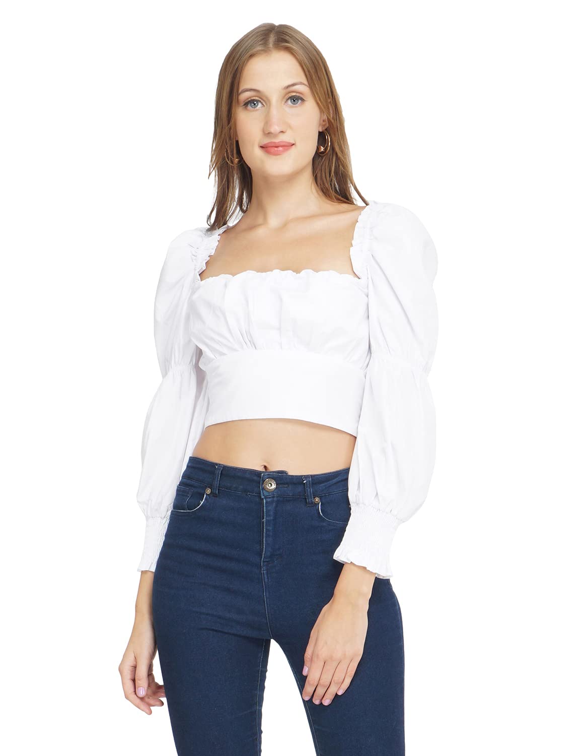 Lavender Kitty Women's Crop Top-image-2