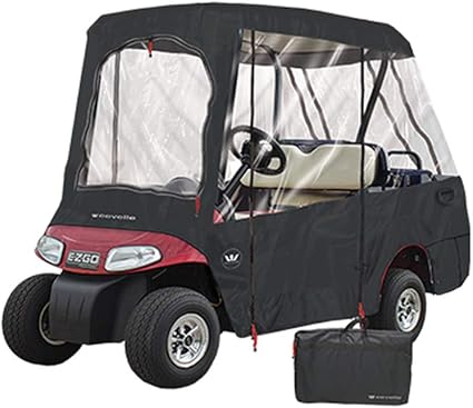 4 passenger golf cart enclosure Clearance