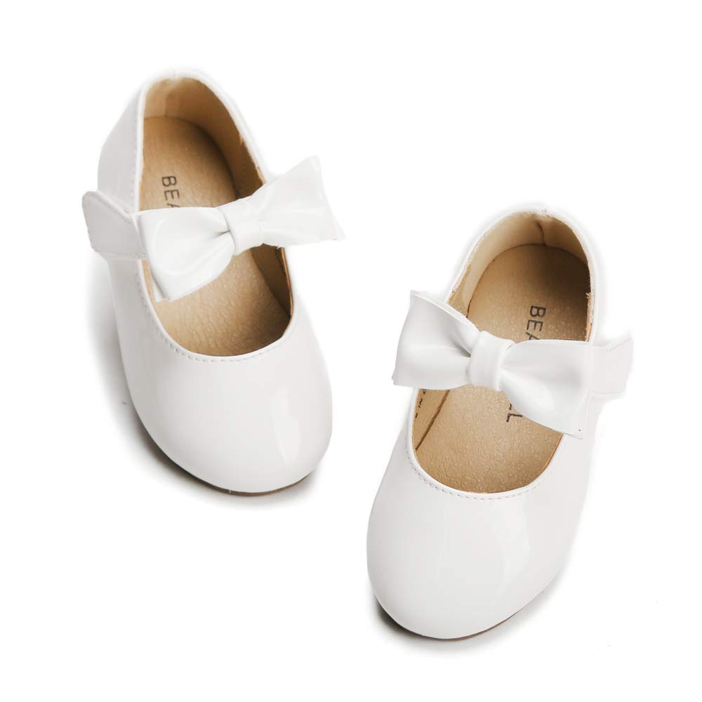 Felix & FloraGirls' Shoes Girl's Ballerina Flat Shoes Mary Jane Dress Shoes (Little/Toddler Girls Shoes/Big Kids)