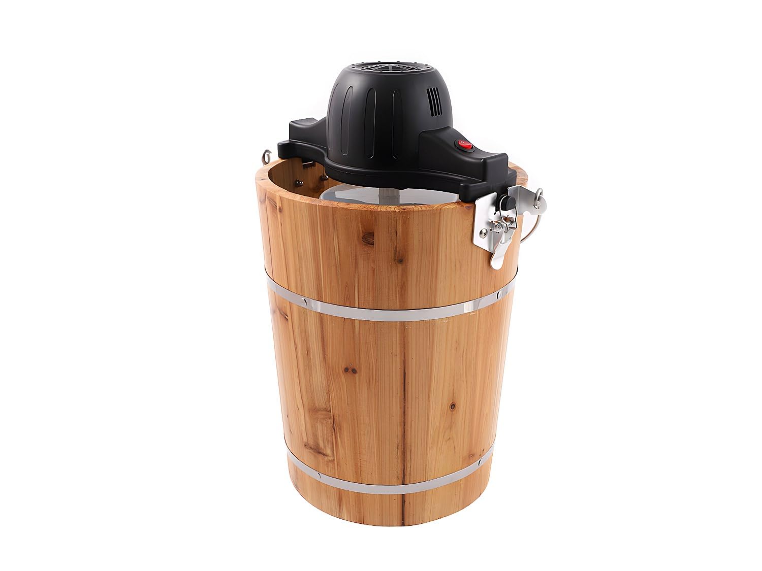 Vente-unique-M·quina de hacer helado GIVRETO de madera - 5.5 L