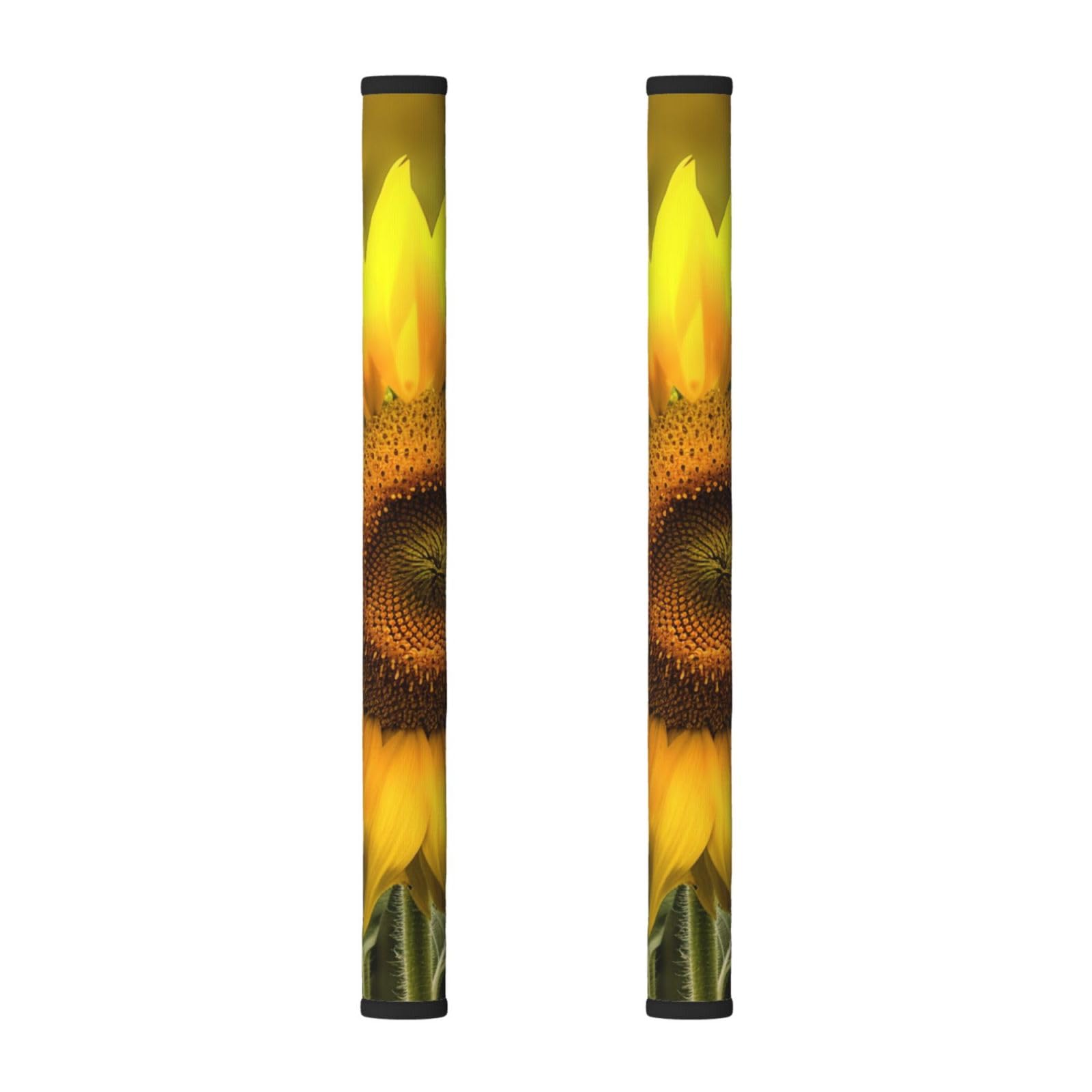 VGFJHNDF Refrigerator Door Handle Covers 2-Pack, Sunflower Printed Protect and Decorate for Fridge Ovens Dishwashers