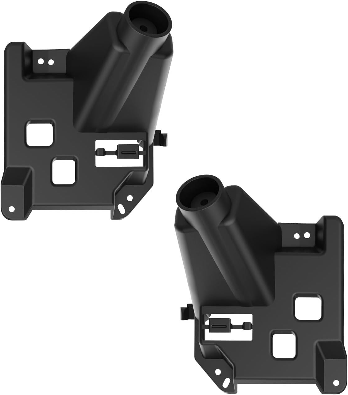 Rear Tail Light Support Bracket Compatible with Jeep Wrangler JL 2018-2024 Accessories, Black Durable Tail Lamps Holder Taillight Mounts, 2pcs