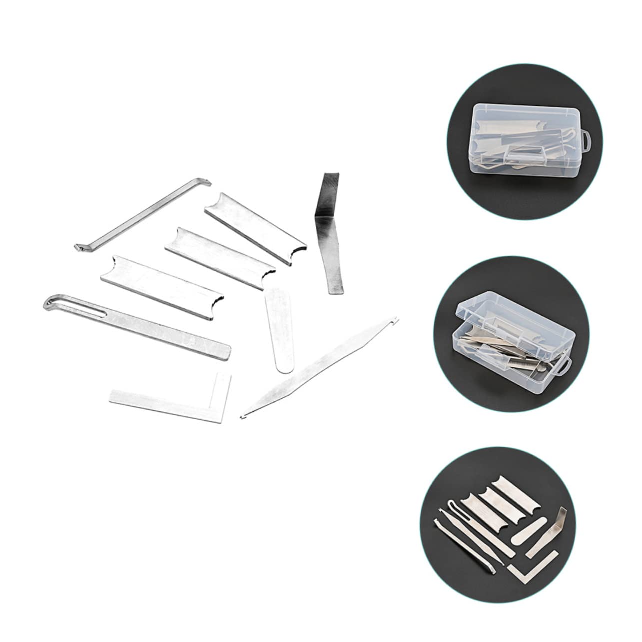 Toyvian 1set Strumenti Per Riparazione Strumenti Fiato Kit Manutenzione Per Clarinetto e Sax Portatile e Leggero Design Ergonomico Facile Da Usare Adatto