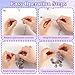 OuMuaMua 24 Days Christmas Advent Calendar 2025, Charm Bracelet Making Kit, Purple Charm Beads, Countdown Calendar DIY Jewelry Making Kit for Adults Women Teens Girls Kids Xmas Holiday Birthday Gifts