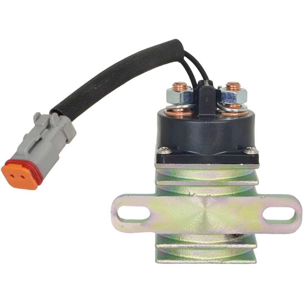 XYZIL Contactor DC Defender de 12 voltios 404-1231-032 compatible con solenoide de empuje Trombetta 240-22247