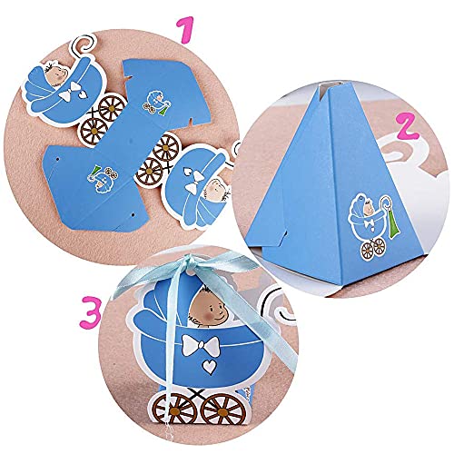 QQEE 30 Pezzi Scatole Battesimo, Scatola di