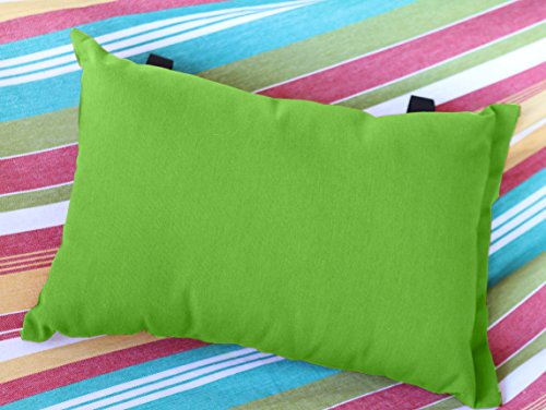 Vivere Polyester Hammock Pillow, Green Apple #TOP1