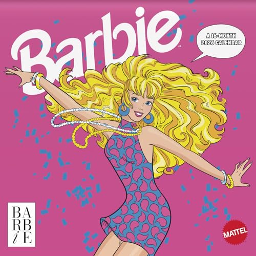 2026 Barbie Comic Wall Calendar