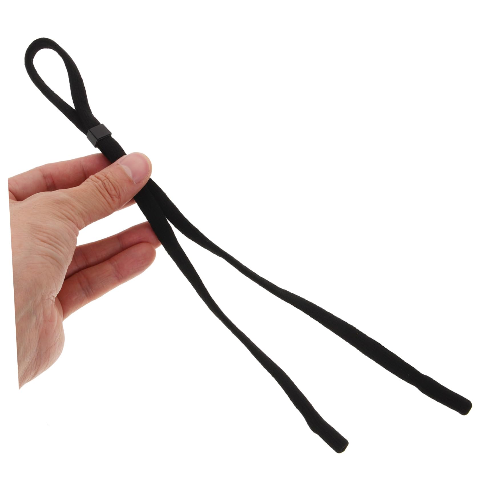 BESPORTBLE Cordino Per Occhiali Impugnatura Antiscivolo Per Occhiali Porta Occhiali Intorno Collo Cinghia Di Correre Sport Eyewear Reteiner Poliestere Black