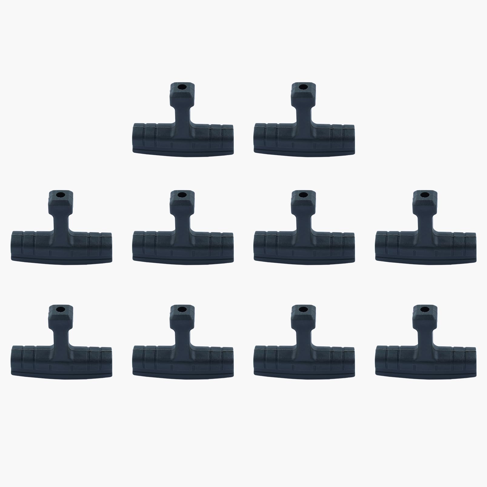 Haishine 10Pcs Recoil Starter Handle Grip Kit For Husqvarna 45 50 51 55 Rancher 394 395 357Xp 359 362 365 371 372 Chainsaw 503543901