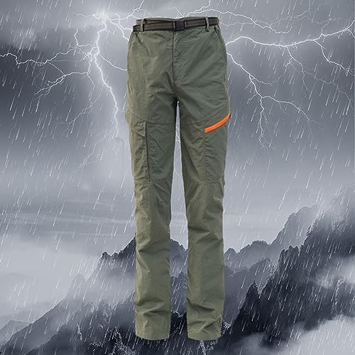 Pantalon De Pluie Homme Ample Et Léger - Imperméable, Respirant - Idéal Randonnée, Travail, Quotidien
