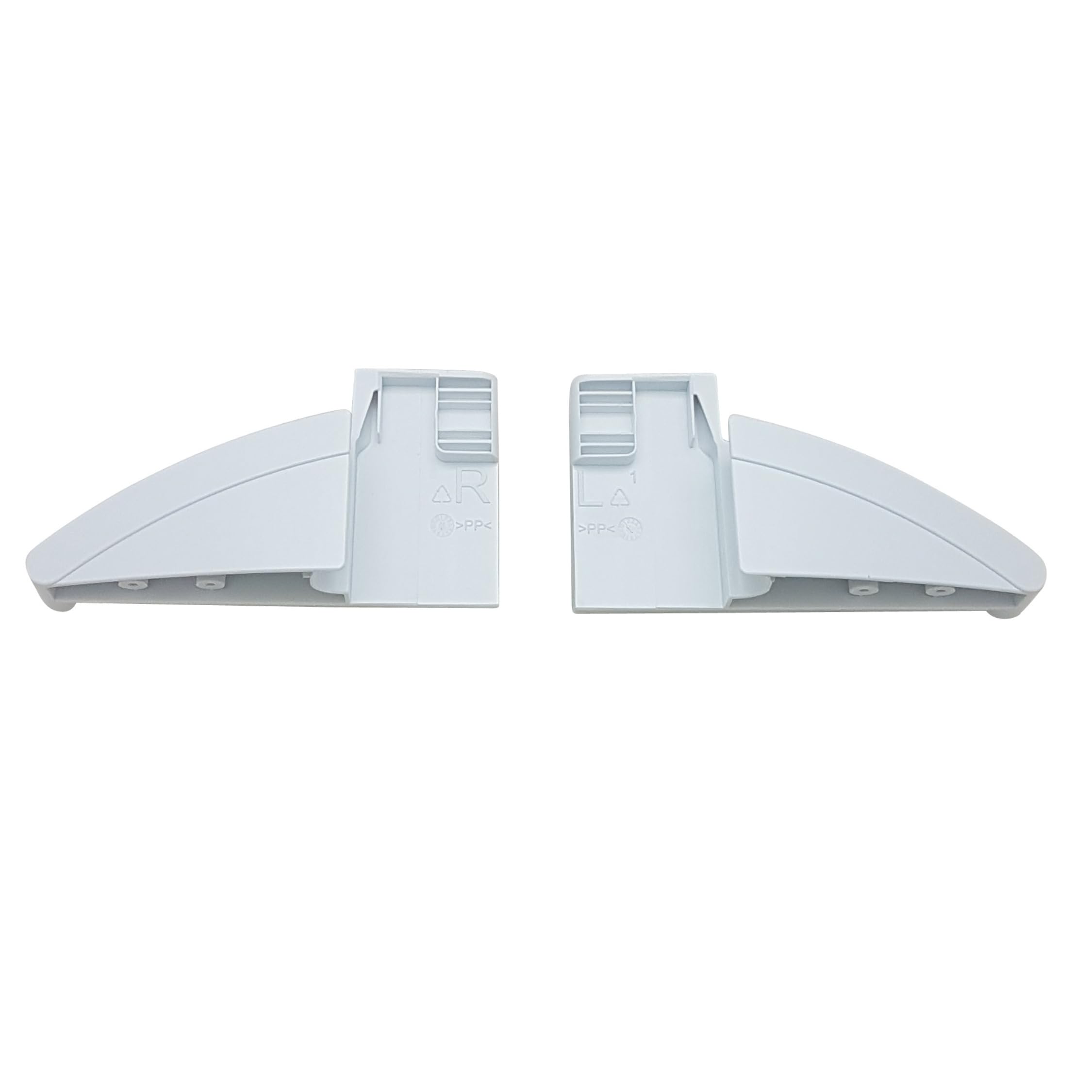 Lichtblau Juego de paneles laterales portabotellas 38 mm derecho 7433698 + izquierdo 7436004 I Liebherr recambios frigoríficos para accesorios portabotellas 7426772 7426774 7426776 7426778