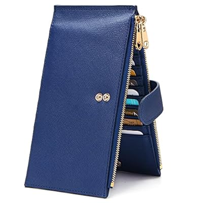 YOUBDM Womens Slim Wallet RFID Blocking Bifold ...