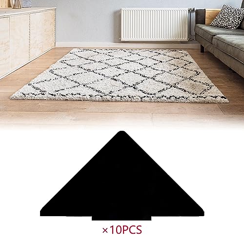 ＫＬＫＣＭＳ 10x almofada de tapete área de pinça almofada de tapete antiderrapante reutilizável dupla fac