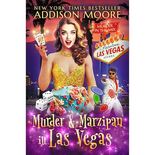 Murder and Marzipan in Las Vegas Audiolibro Por Addison Moore arte de portada