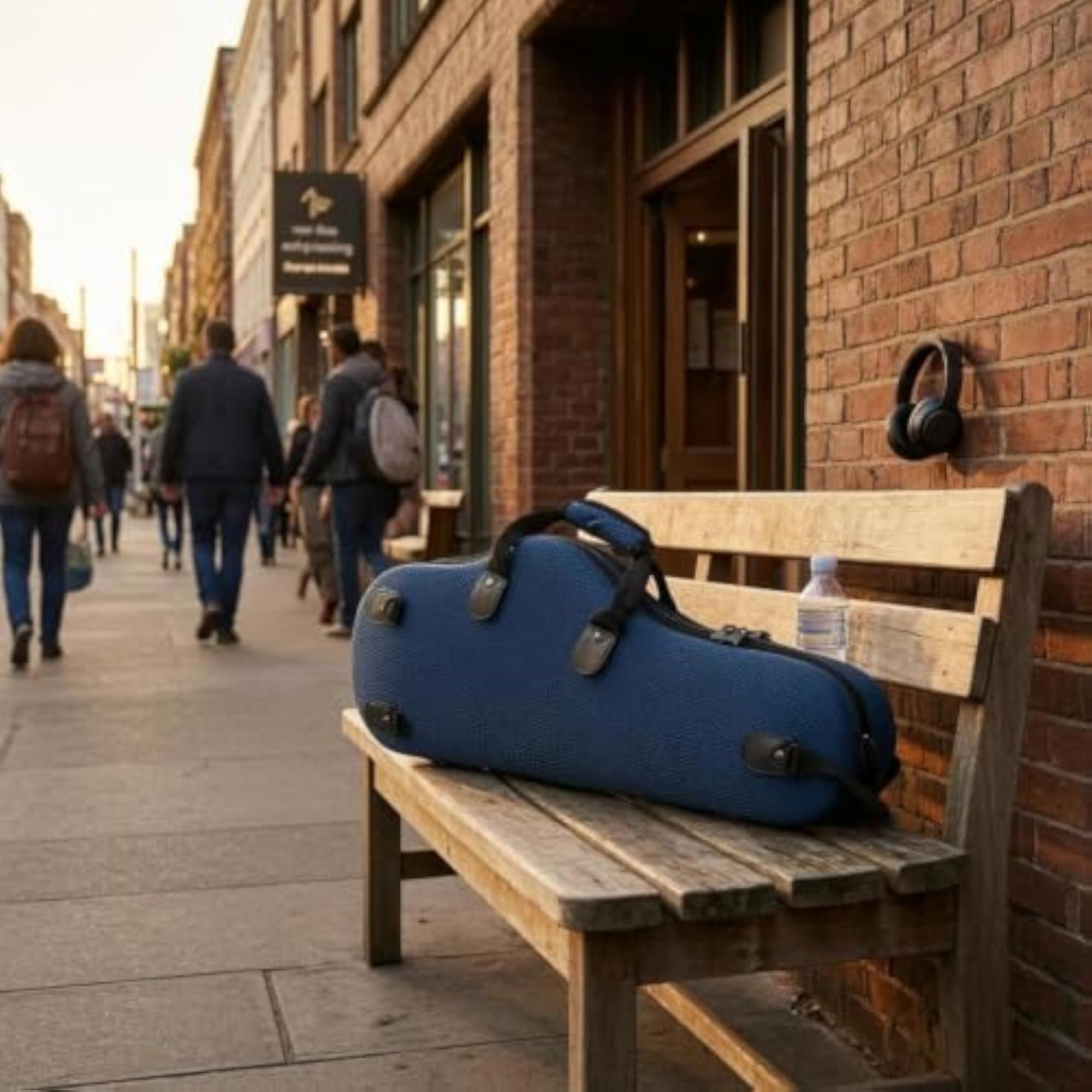 Soft Shielded Alto Saxophone Carrying Case, Padded Protection