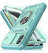 For Sasung S22 Ultra Case With Caera Cover Slider, 2*Screen Protectors,Build In 360°Rotating