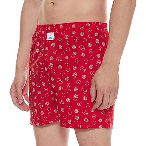Image of Longies Men's Cotton Printed Regular Boxer Shorts
