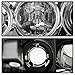 KEEKPO - For 2003 2004 2005 Mazda 6 w/o Fog Light Factory Style Projector Headlights Headlamps Replacement Left+Right