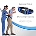 NYOrtho Gait Belt (275lbs) - Transfer Belt with 6 Heavy Handles -Lift Assist for Elderly and Patient Care - Gait Belts Transfer Belts for Seniors with Easy Fasten Buckle | Adjustable Size 28” to 55”