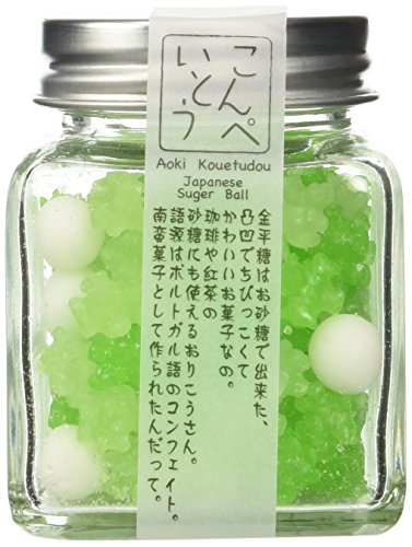 Konpeito [Lily of the Valley "Suzuran"] (50g) [Kyoto Japan Import] Glass Bottle