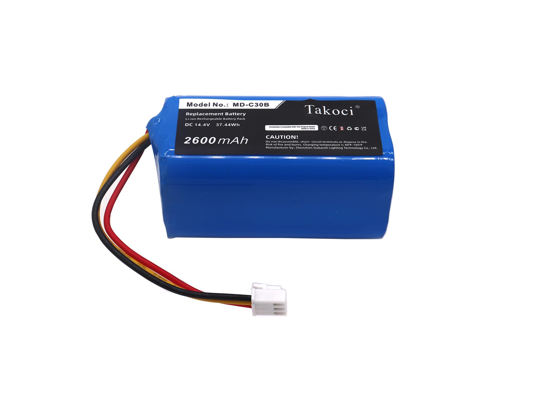 Batterie Pour Robot Aspirateur Proscenic NEO 820P / 830P - 2600mAh 14.4V - Neuf