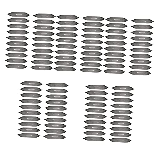 HOOTNEE 250 Pcs Hanger Sponge Cover Anti-Skid Cover for Hanger Clothes Hangers with Grips Jersey Hangers Suit Hanger Anti-Skid Sponge Covers Non Strips Coat Hanger Hanging Rack Cover Black