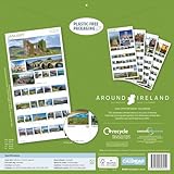 Carousel Worldwide Around Ireland 2026 Square Wall Calendar – Scenic Photography Monthly Planner with Large Date Boxes - Image 3