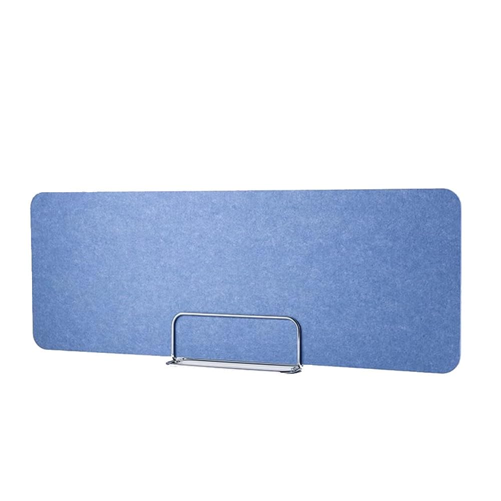 Divisores de privacidad para escritorio multicolor ajustables de 30 x 40 cm a 40 x 120 cm, paneles azules para oficina, mejora el trabajo y la oficina en casa y 40 x 60 cm.