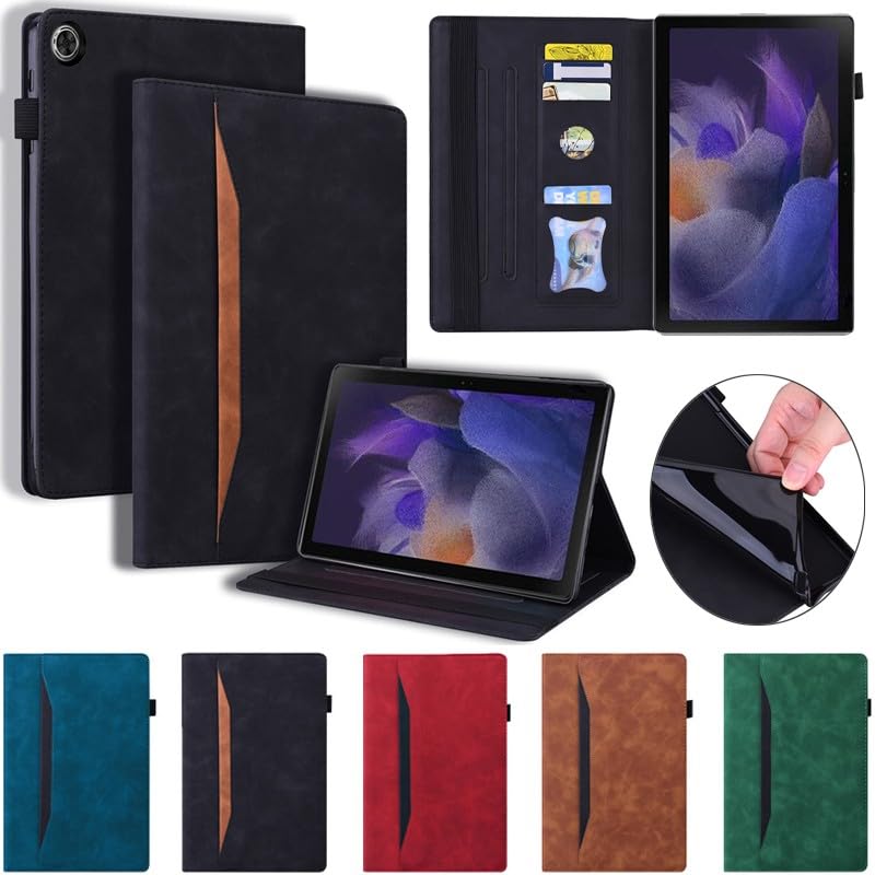 Housse de protection Galaxy Tab A11 Plus verte idéale pour le travail - 2