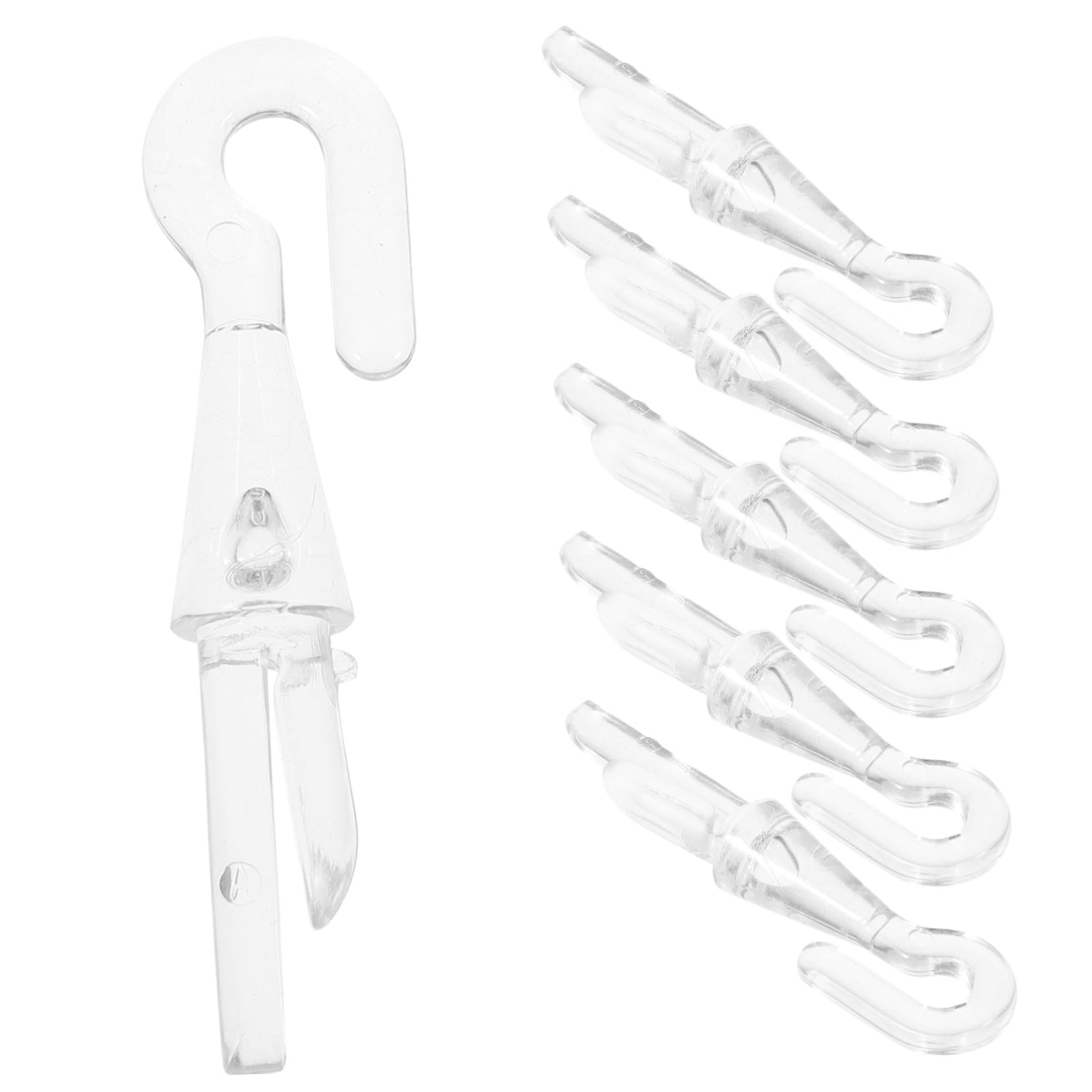 FUNOMOCYA 6pcs Blind Wand Replacement Hook Wand Hook for Blinds Lightweight and Compact for Home Office Use