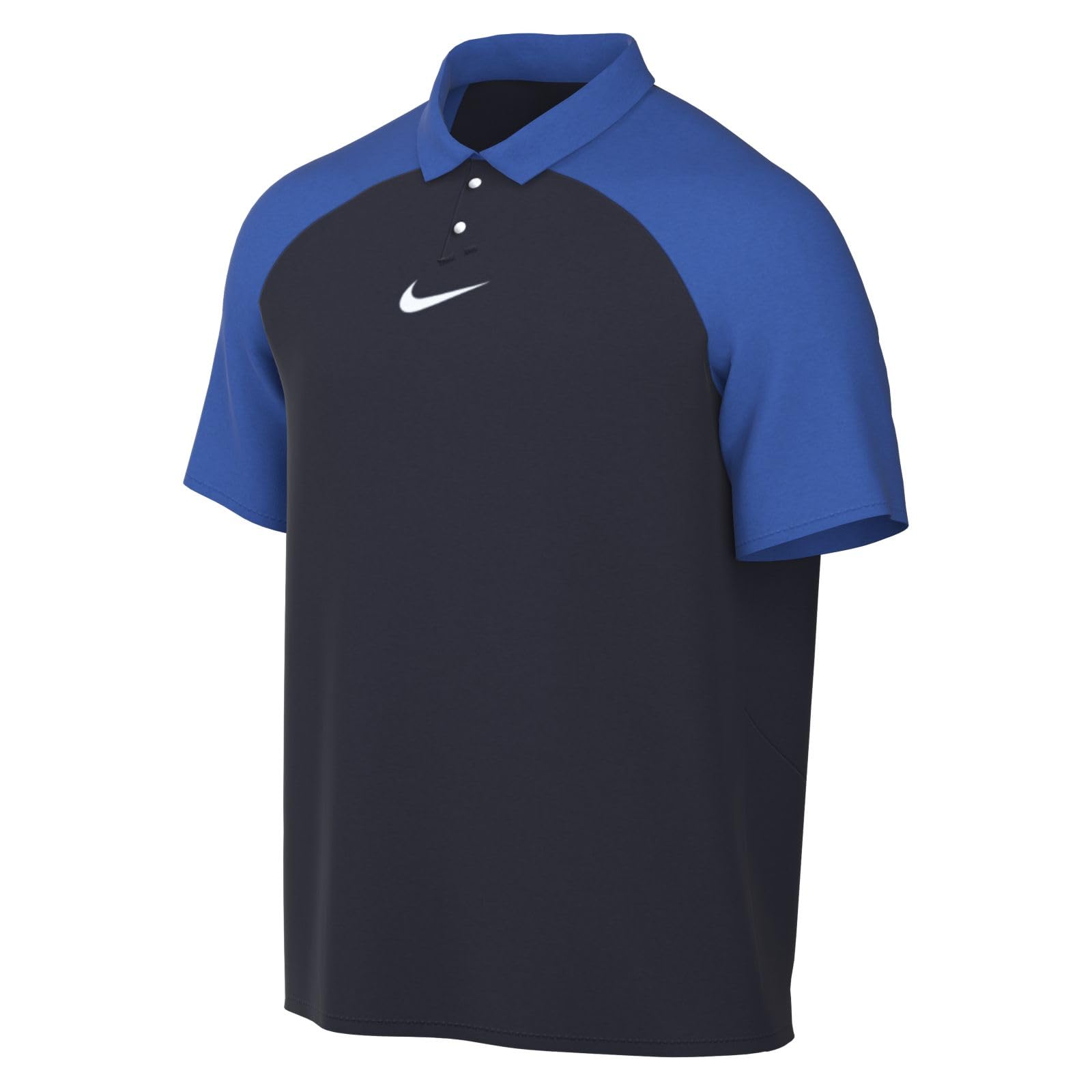 NIKE DH9228-451 M NK DF ACDPR SS Polo K Polo Shirt Men's Obsidian/Royal Blue/White Size L