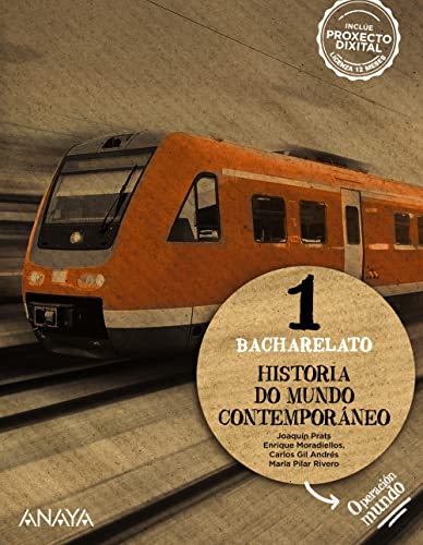 Portada de Historia do Mundo Contemporáneo 1º Bachillerato Galicia