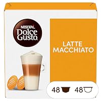 NESCAFÉ DOLCE GUSTO Latte Macchiato con Caffè, 6 Confezioni da 16 Capsule (96 Capsule)