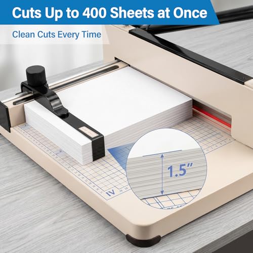 Machine de découpe manuelle A4 pour aligner parfaitement vos liasses de documents - 3